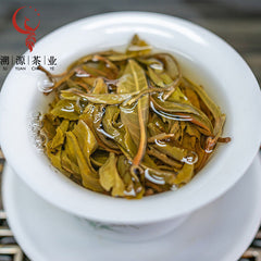 HelloYoung 357g Jingmai Pu'er Raw Tea Cake Yunnan Ancient Tree Pu'er Seven Seed Cake Tea