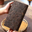 80g Bulang Mountain Gold Bud Puerh Tea Aromatic Palace Ripe Puer Tea Brick