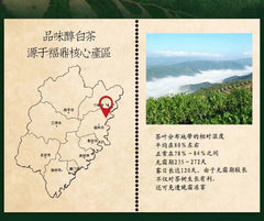 HelloYoung 350g Shou Mei cake Fuding high mountain old white tea aged sun white tea