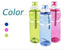 Outdoor Plastic Bottles Large-capacity Sports Water Bottles Portable Drinkware
