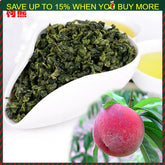 250g Peach Flavour Oolong Tea Organic Green Tea Taiwan Alishan High Mountain Tea