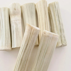 HelloYoung SugarCane Segments Bulk Dried Sugar Cane Peeled Dehydrated Sweet Sugar Cane 500g