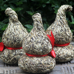 HelloYoung 500g Craft Tea Cha Tea White Tea Moonlight Beauty Single Bud Reed Gourd Tea