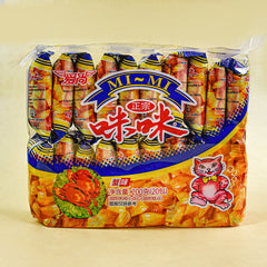 Aishang Mimi shrimp and crab flavored strips snack food 10g*20 packs 爱尚咪咪虾蟹味零食