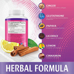 Glutathione Capsules Whitening Pills Glutathione Whitening Capsules 60 Capsules