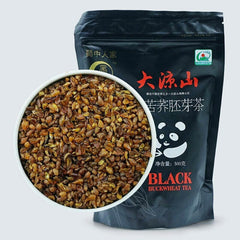 HelloYoung Black Buckwheat Tea Roasted Buckwheat Top Organic Bitter Buckwheat Herbal Tea