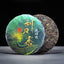 Scrape Wind Walled Puerh Raw Tea Yiwu Tea District Seven Son Cake Tea 357g Cake