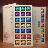 HelloYoung 168G Holiday Gift Tea Big Tree Puerh Tea Raw Tea Colorful Dragon Pearl Tea