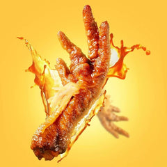 Wangxiaolu Chicken Feet Tiger Skin Chicken Feet Instant Snacks 210g 王小卤虎皮凤爪香辣卤味