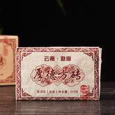 HelloYoung 1000g Menghai Ecological Big Tree Organic Puerh Ripe Tea Brick Pu-Erh Black Tea