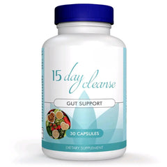 15 Day Cleanse Gut and Colon Support Gut Cleanse Capsules Non-GMO 30 Capsules