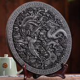 Dragon & Phenix Da Hong Pao Tea Cake Big Red Robe Tea Wuyi Oolong Tea 500g/1.1LB