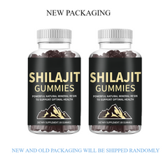 Immune Support Himalayan Shilajit Gummies Ashwagandha,Chaga Mushroom Healthy