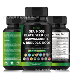 Genuine Pure Sea Moss Capsules 100% Natural 60 Capsules