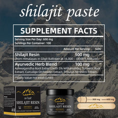 Shilajit Resin 50g Shilajit Resin Paste Vitality promotion anti-fatigue