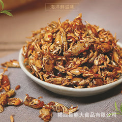 Guoziyuan Spicy Small Crab Dried Seafood Snacks 50g 果自源50g香辣小海蟹小螃蟹干海鲜零食