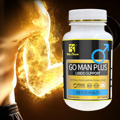 Go Man Plus Libido Support Energy Tablet with MACA tablet 60 Tablets