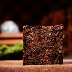 HelloYoung 200gCooked Yunnan Ten Years Old Pu'er TeaPu-erh Tea Brick Puerh Tea Weight Lose