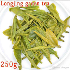 HelloYoung New Handmade Dragon Well Organic Green Tea High Quality Longjing Tea 250g