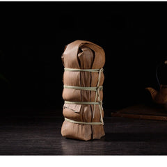 HelloYoung Bamboo Shell Pu-Erh Jujube Fragrant Tuocha Premium Cooked Pu'er Black Tea 500g