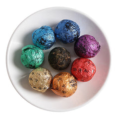 HelloYoung 21pcs Yunnan Pu'er Tea Colorful Dragon Pearl Handmade Dragon Pearl Pu'er Raw Tea