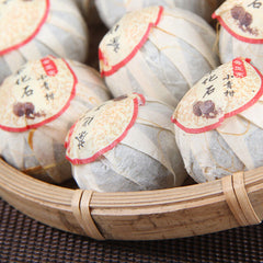 HelloYoung Tangerine Peel Pu-Erh Tea Crushed Stone Tea Little Green Mandarin Pu'er Tea 500g