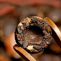 2019 Chinese XinHui "Chen Pi" Shu Puerh Tea Mini Tuo Cha Ripe Puerh Tea 500g