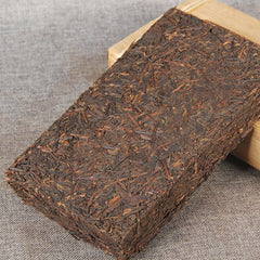 HelloYoung 1000g Pu'er Ripe Tea Brick Yunnan Ancient Tree Pu'er Tea Organic Old Terrier Tea