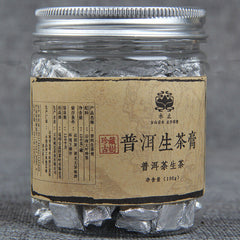 HelloYoung 100g Raw Pu'er Tea Cream Organic Yunnan Pu-erh Green Tea Canned Health
