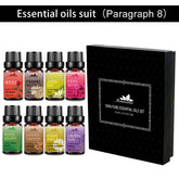 Essential Oils 100% Pure Natural Therapeutic Massage Oil 10 mL*8-piece Set