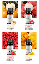 Essential Oil Natural Aromatherapy Pear Litchi Dewberry Mango Amora 10ml * 4