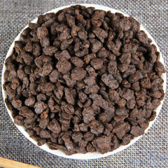 HelloYoung Cooked Glutinous Rice Fragrant Tea Stone Top Yunnan Ancient Tree Pu-Erh Tea 100g