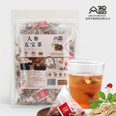 Goji Berry Red Dates Herbal Tea Ginseng Five Treasures Tea Maca Mulberry