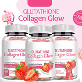Nature Glow Glutathione Collagen - Strawberry Flavor/60 Organic Chewable Gummies
