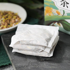 HelloYoung 150g ginseng seven Tongluo tea kombucha acacia almond chrysanthemum health tea