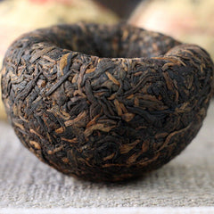 HelloYoung 100g Yunnan Phoenix Tuocha Pu'er ripe tea Golden Bud Tuo black tea leaves