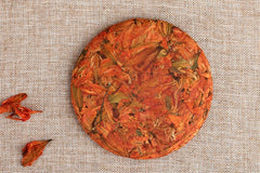 200g Lily Scented Tea Cake Natural Organic Herbal Tea Lungs Cough Sedative Tea