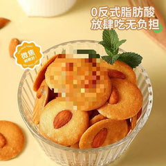 Almond Red Date Yam Crisps Healthy Crunchy Nutritious Snack