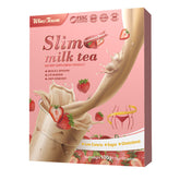 Weight Loss Slim Milk Tea Strawberry Taro Chocolate Flavor Slimming Tea 100g