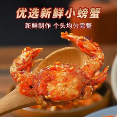 Seafood Snacks Instant Crispy Sweet & Spicy Dried Baby Crab Spicy Baby Crab