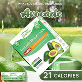 Reine Avocado Milch Grüner Saft Pulver Instant Solid Drink 10 g*10 Beutel
