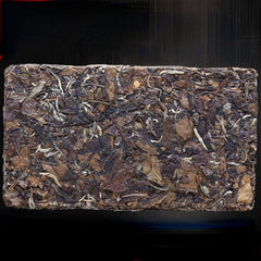 HelloYoung White Tea Brick Ancient Shou Mei Tea Chinese Tea Health 500g Top-Grade