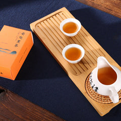 HelloYoung 208g Hunan Anhua black tea authentic golden flower hand-built por brick tea