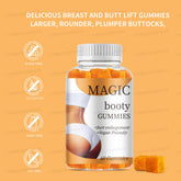 Butt Enhancement Gummy 60 Squares Gummies Natural Butt Enhancement