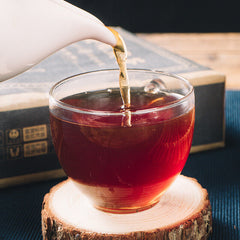 HelloYoung 1kg Black Tea Hunan Anhua Black Tea Golden Flower Fu Brick Tea Tianjian Fu Brick