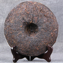 357g Ancient Tree Puer Material Aged Puer Tea Yunnan Banpen Old Tree Ripe Puerh