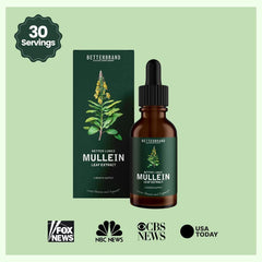 Healthy Airflow Promotes Overall Lung Health Mullein Leaf Extract Drops Supports