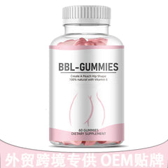 In Stock Butt Lift Gummies Butt Enhancement Hot BBL Gummies Zucker frei Pektin
