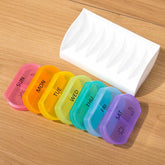 7 Days Top Pill Holder Storage Organizer Plastic Holder Handy Travel Pill Case
