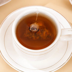 HelloYoung Prickly Pear Black Wolfberry Tea 125g/bag Black Wolfberry Chen Pi Red Dates Tea